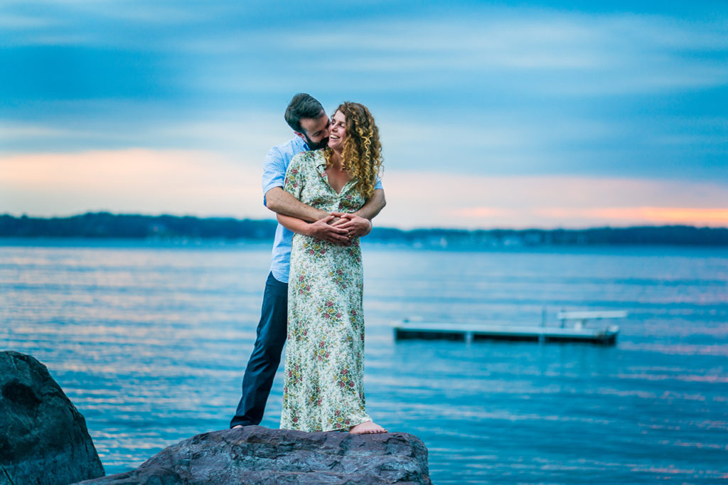 lake champlain engagement session, vermont wedding photography, by andy madea
