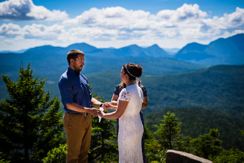 mountain elopement, mountain wedding, vermont wedding photographer Andy Madea Photography